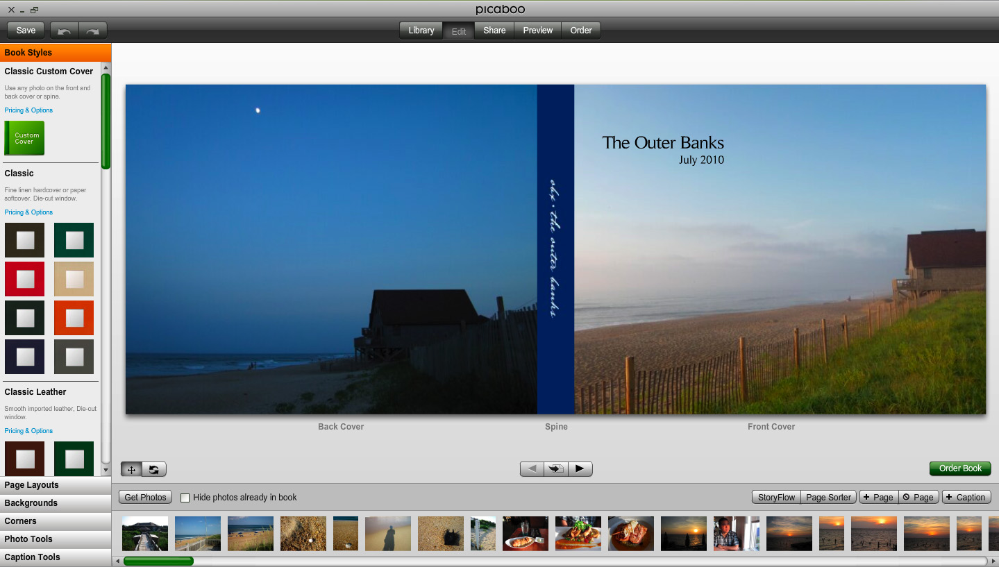 Picaboo Review the Classic Custom Hardcover Photo Book & Make Your