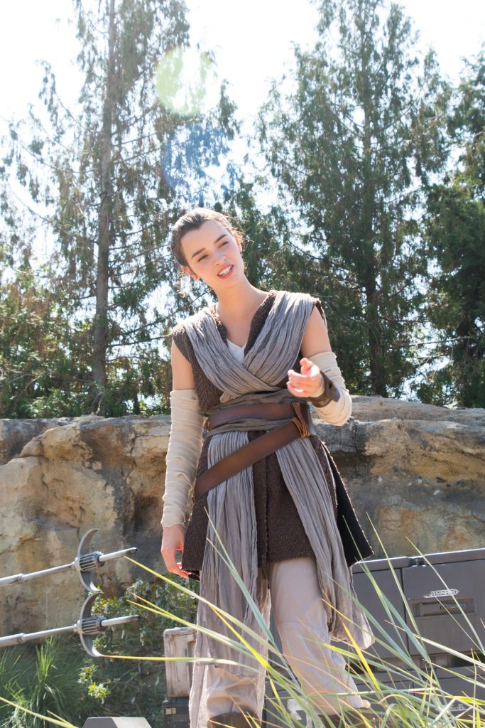 Rey at Black Spire Outpost Batuu Galaxy's Edge